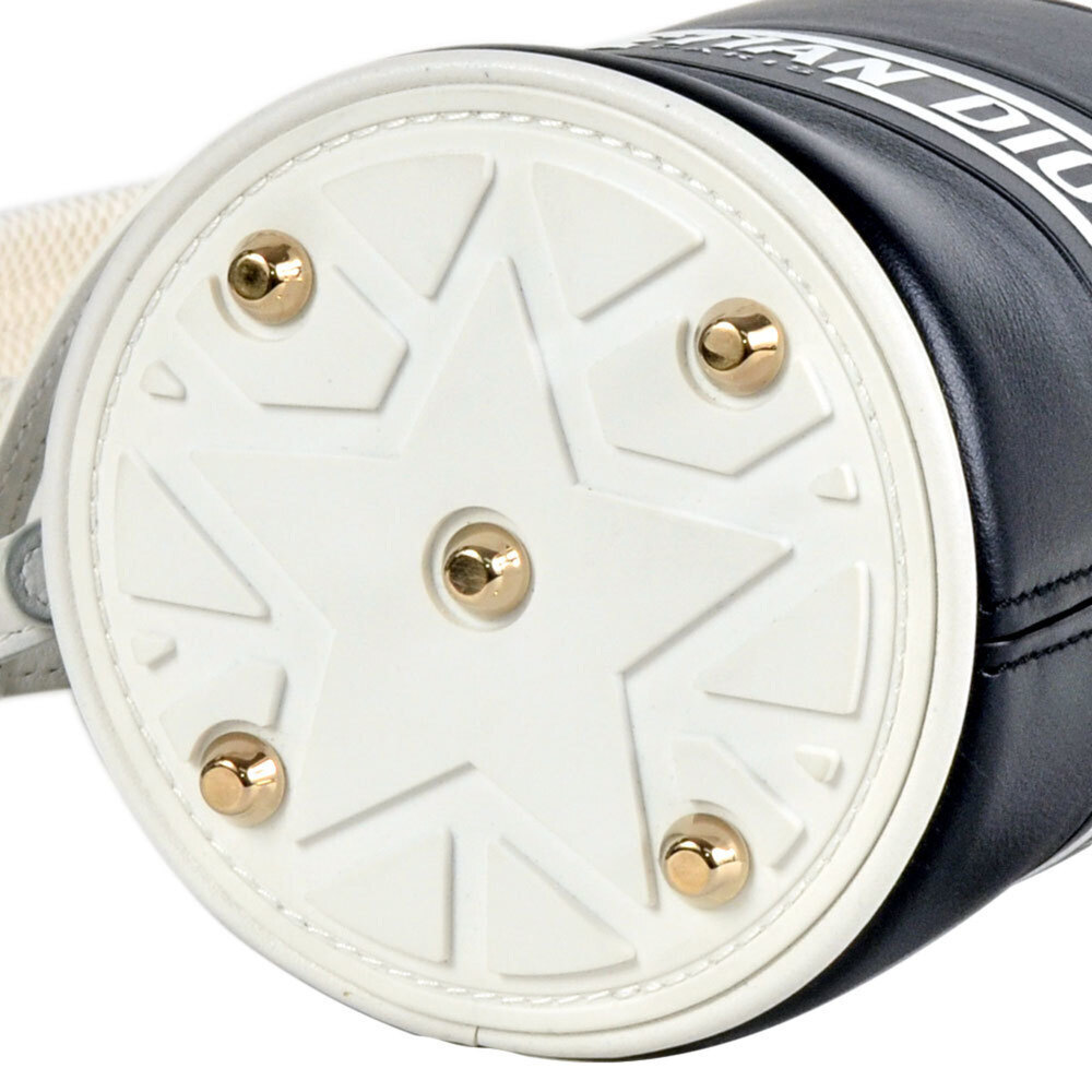 CHRISTIAN DIOR Black Leather Shoulder Bag - Picture 4 of 8